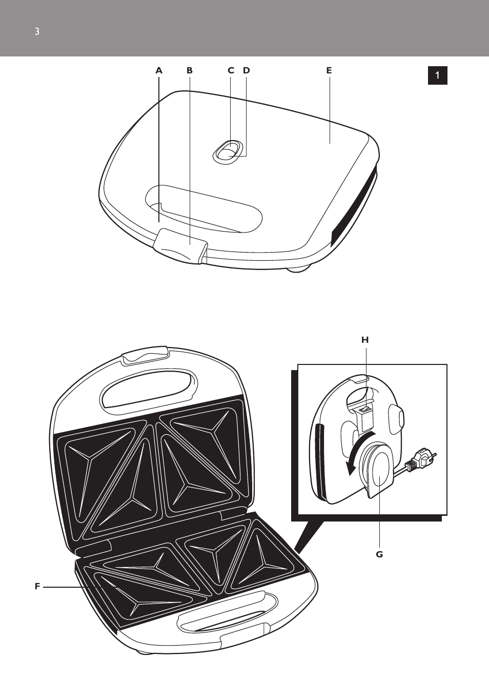 Philips 4222 001 96094 HD2384 User Manual | Page 3 / 60