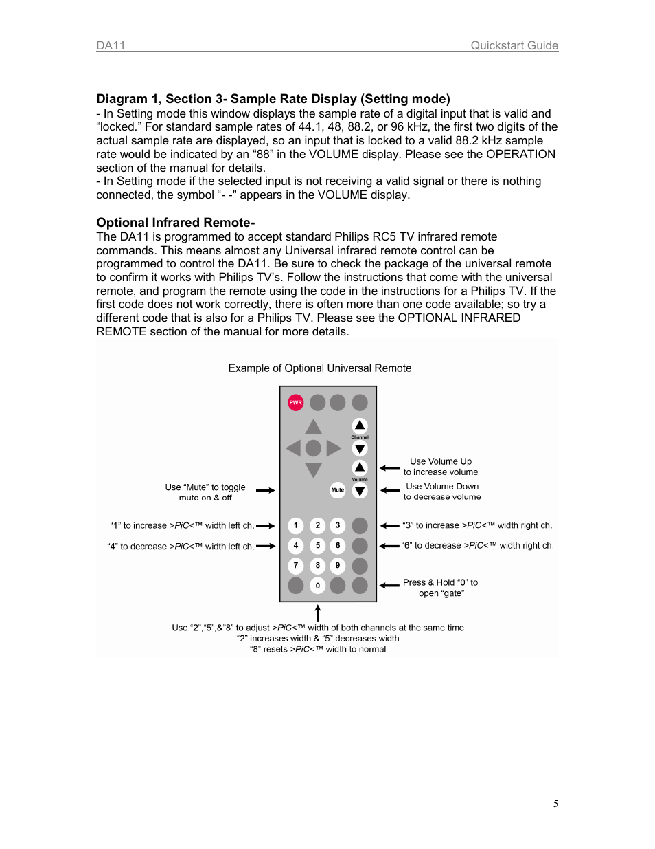 Philips DA1102 User Manual | Page 9 / 21