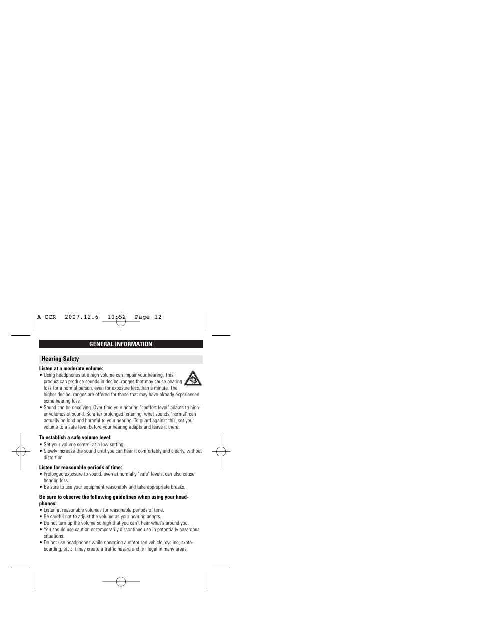 Philips PET718/05 User Manual | Page 12 / 32