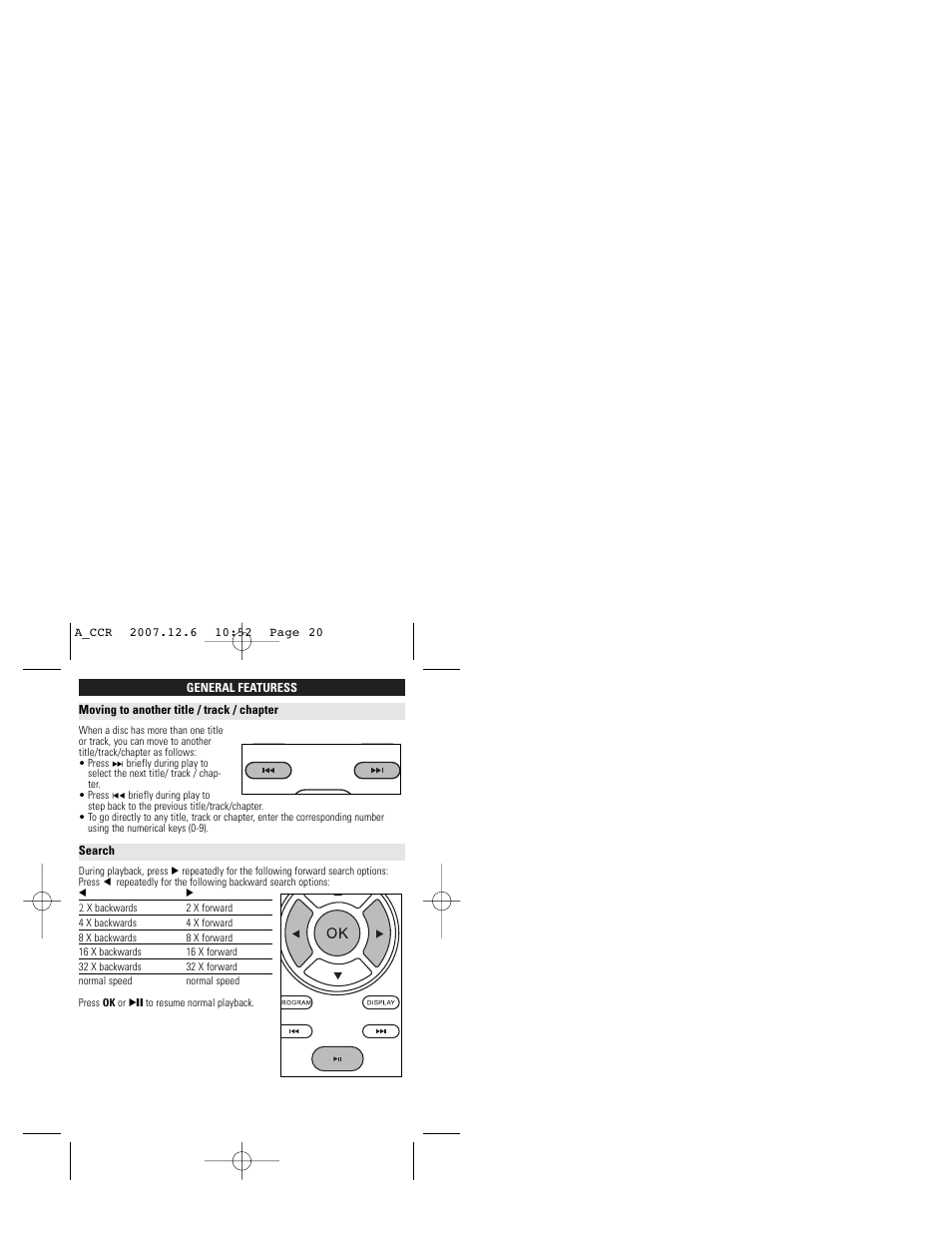 Philips PET718/05 User Manual | Page 20 / 32