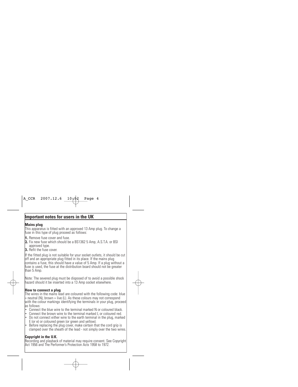 Philips PET718/05 User Manual | Page 4 / 32