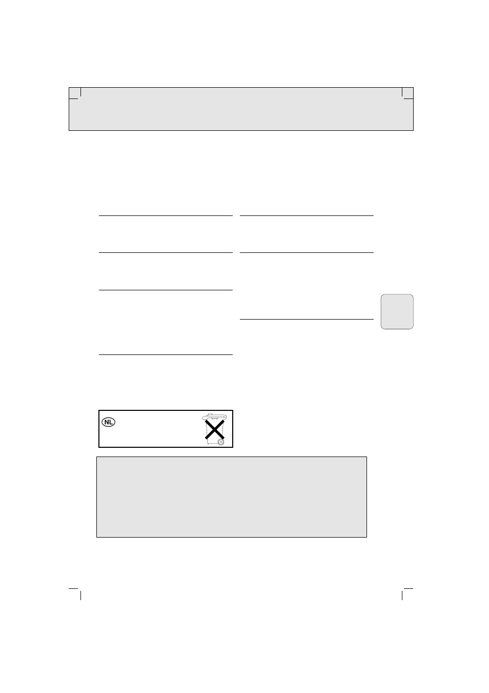 Verhelpen van storingen, Waarschuwing | Philips AJ 3280 User Manual | Page 23 / 49