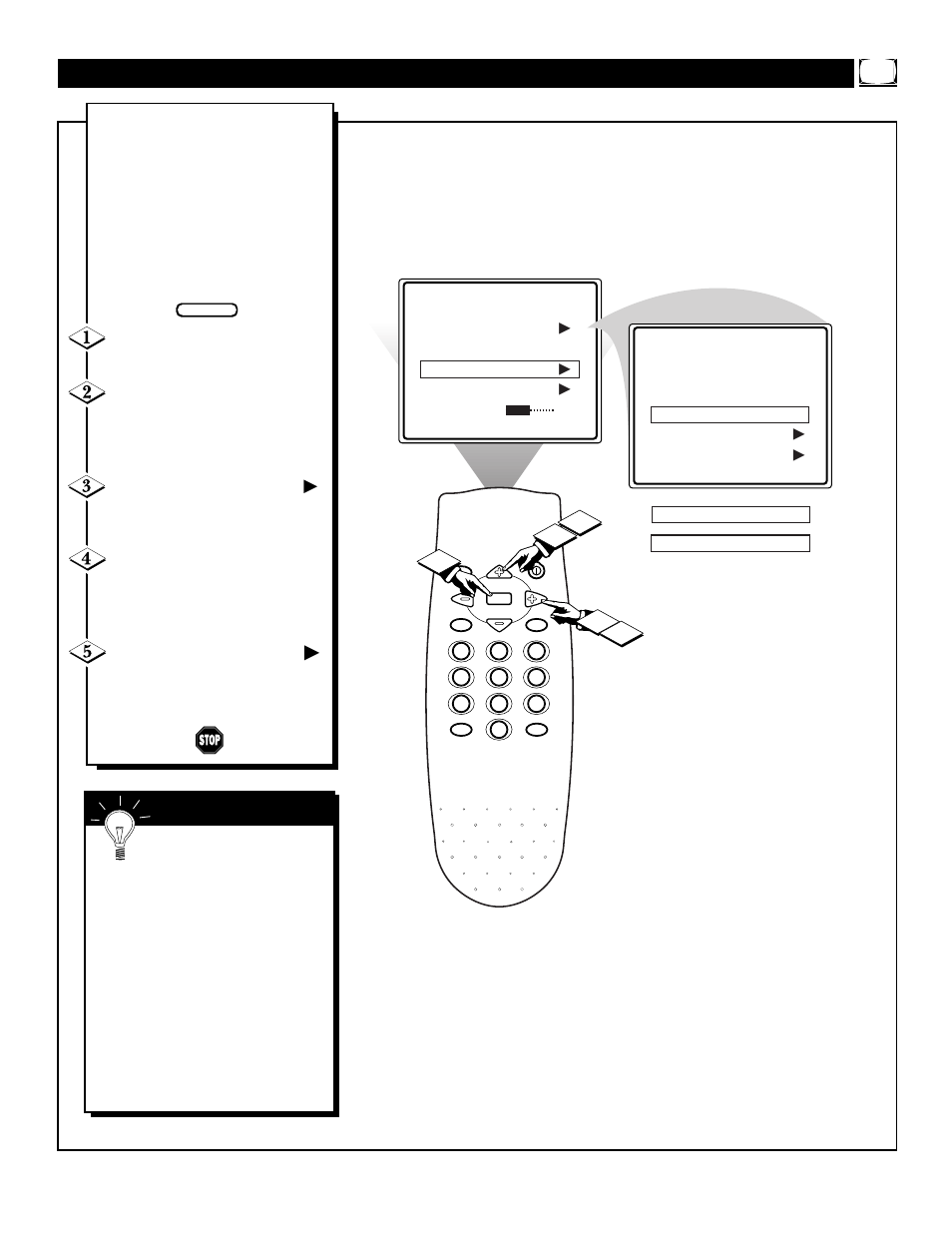Sing the, Uner, Ontrol | Philips MAGNAVOX PS1946C1 User Manual | Page 11 / 32