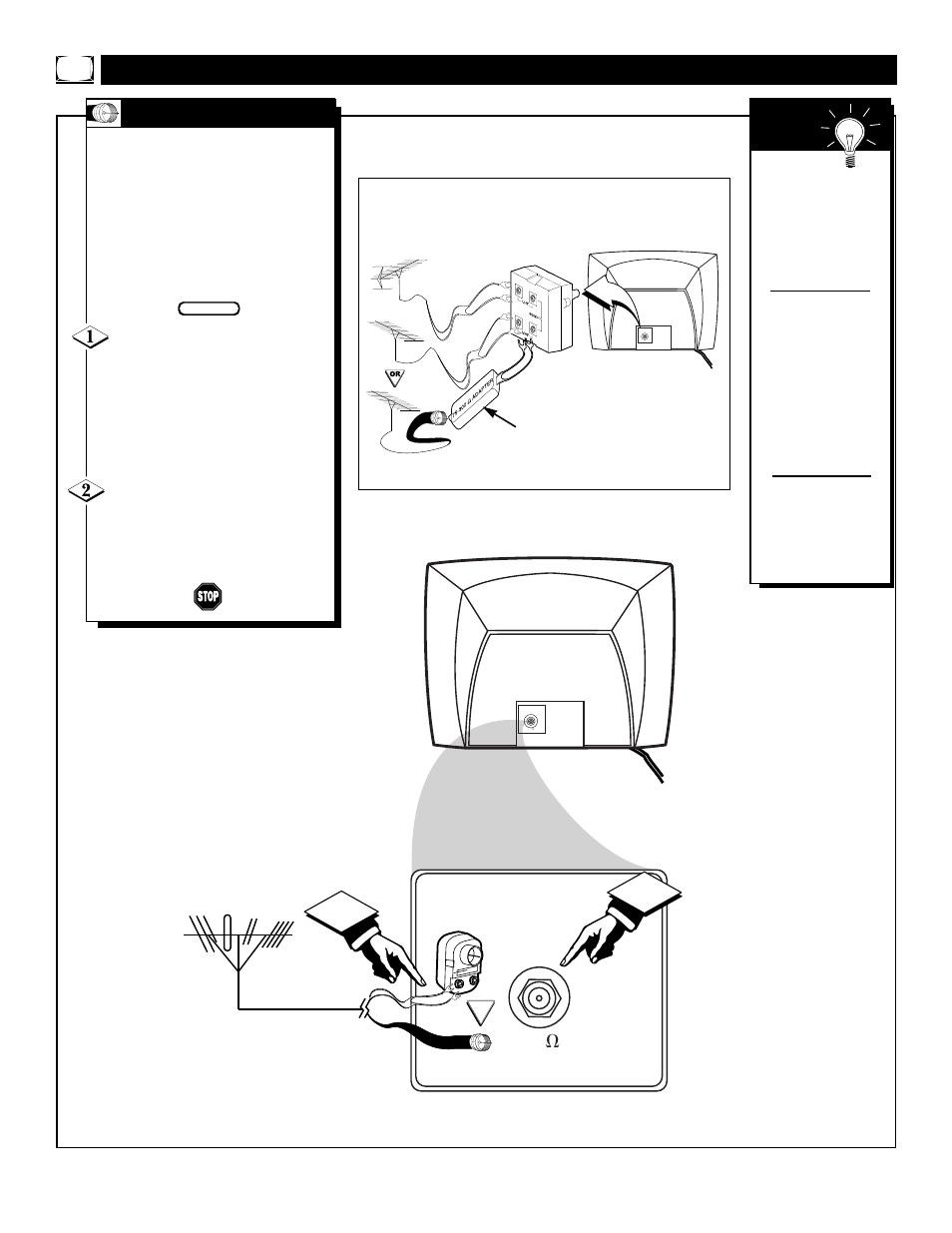 Tv (b, Tv c | Philips MAGNAVOX PS1946C1 User Manual | Page 6 / 32
