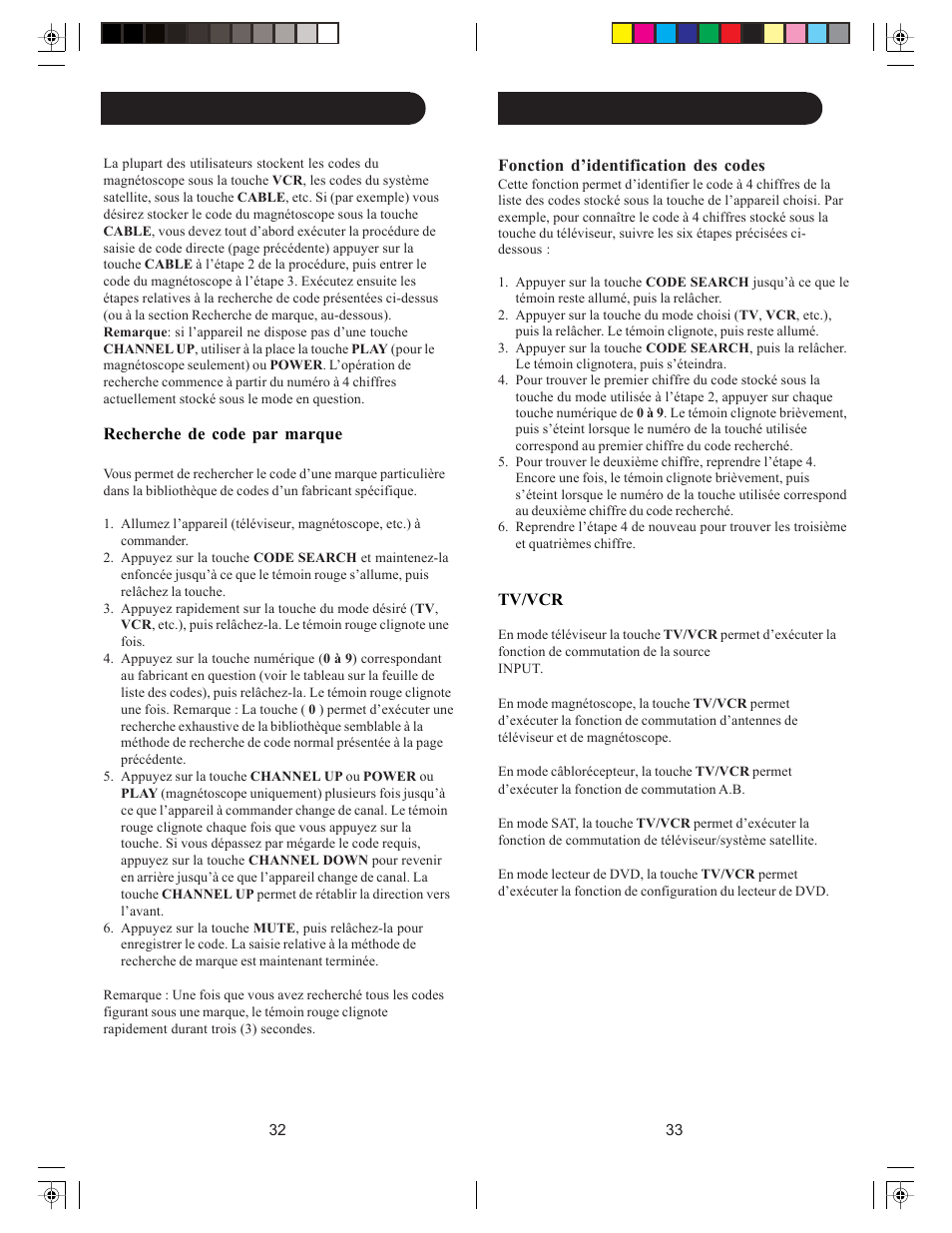 Configuration (suite) | Philips TRILINGUAL PHBIG4 User Manual | Page 17 / 21