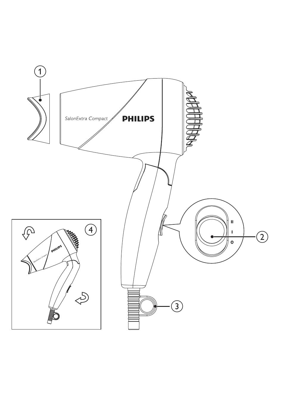 Philips HP8102 User Manual | Page 2 / 6