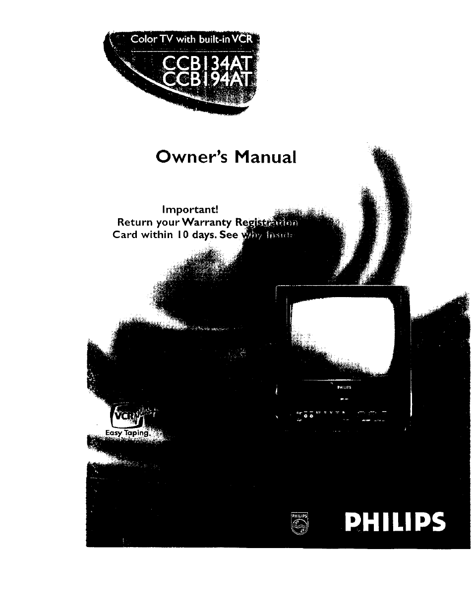 Philips CCB 134AT User Manual | 68 pages
