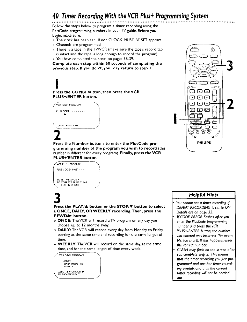 Philips CCB 134AT User Manual | Page 40 / 68