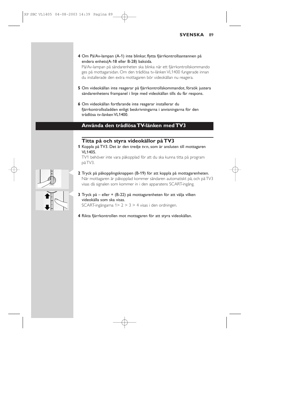 Philips VL1405 User Manual | Page 89 / 124