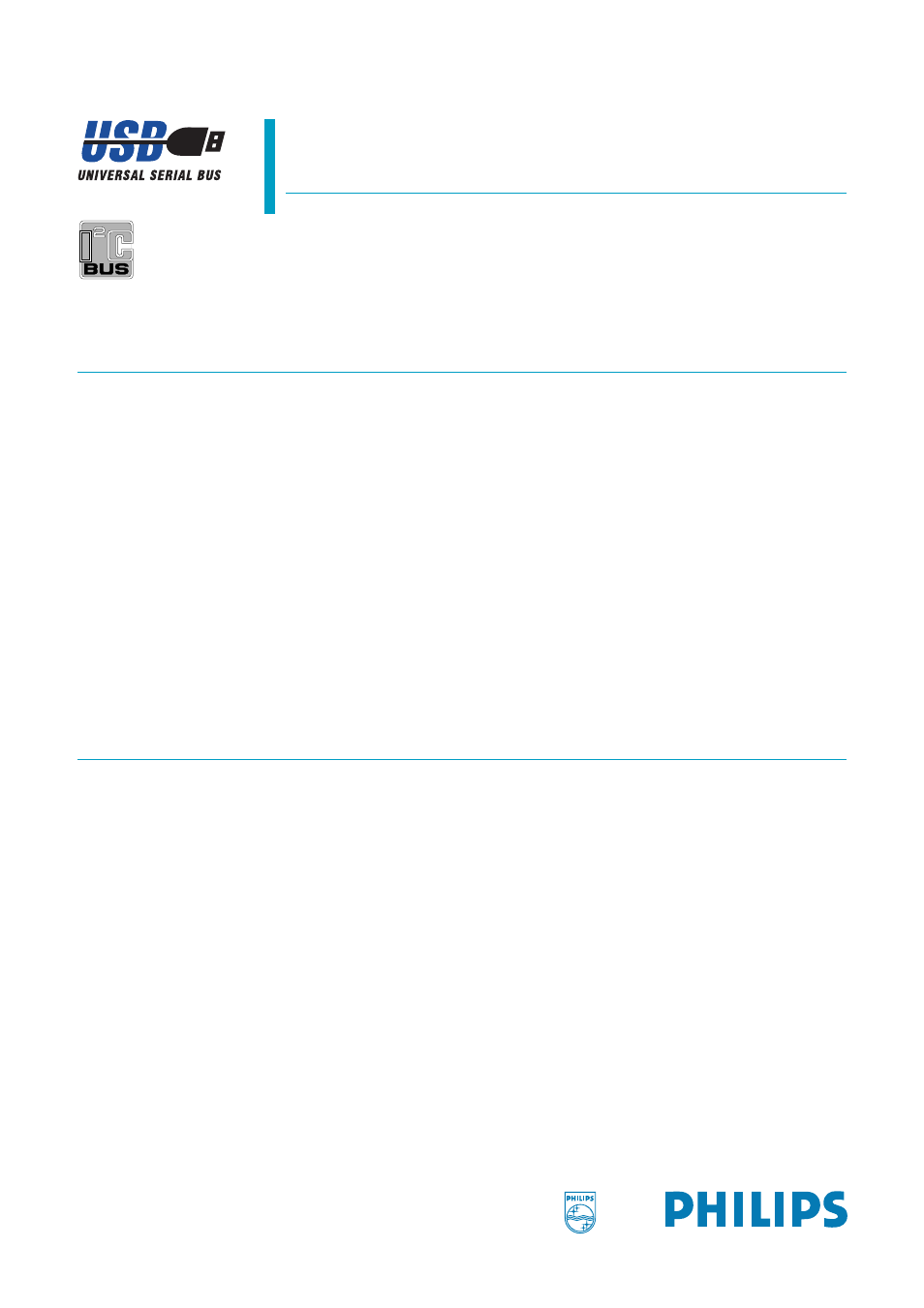 Philips Universal Serial Bus ISP1122 User Manual | 48 pages