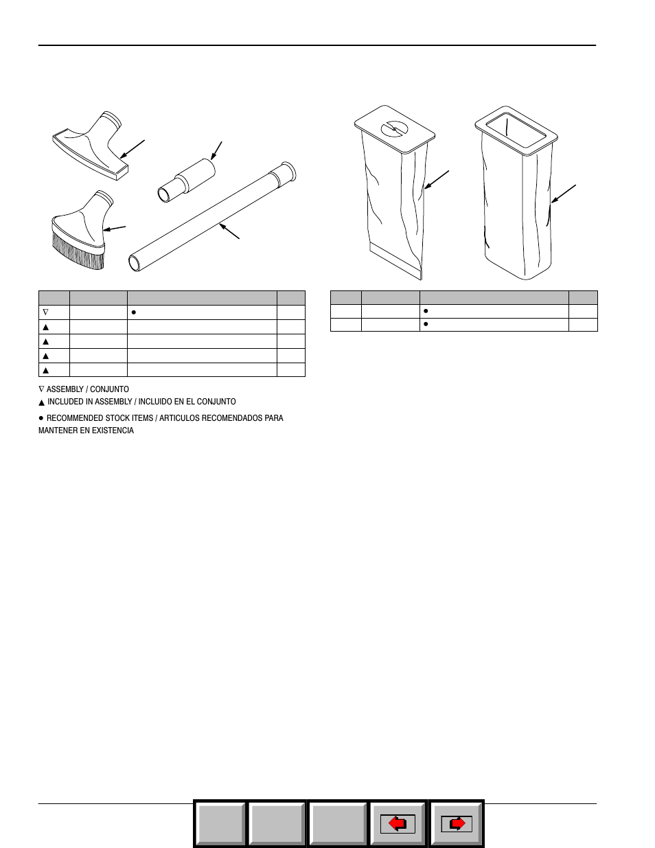 Opciones, Optional attachment kit, Replacement bags | Juego de aditamentos opcionales, Bolsas de repuesto, Home find... go to, Options opciones, Replacement bags bolsas de repuesto | Philips 608669 User Manual | Page 32 / 32