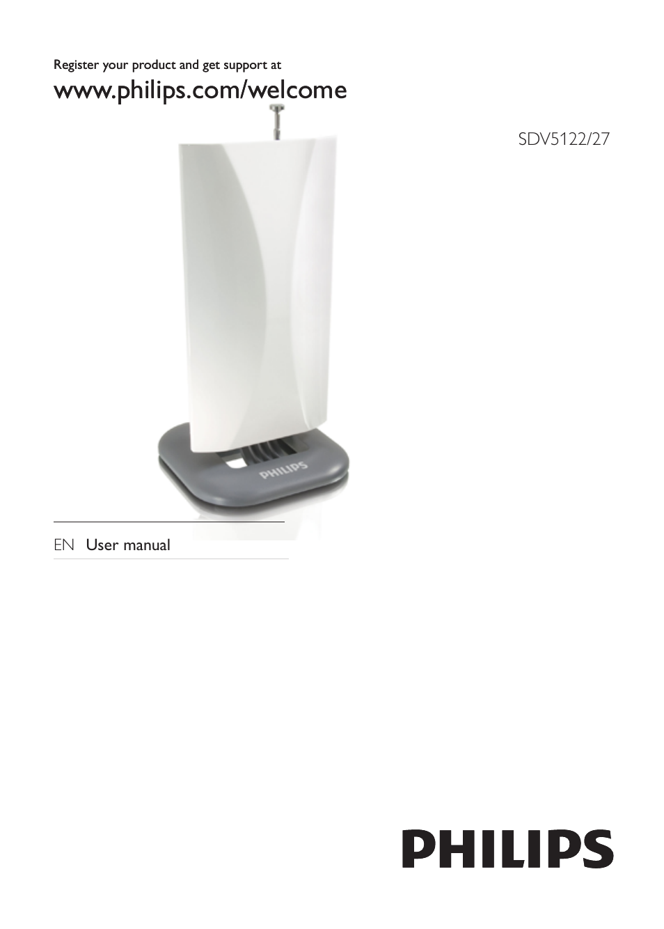 Philips SDV5122/27 User Manual | 14 pages