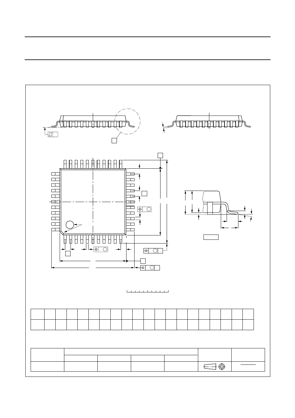 Package outline, Sot307-2 | Philips TDA8767 User Manual | Page 15 / 20