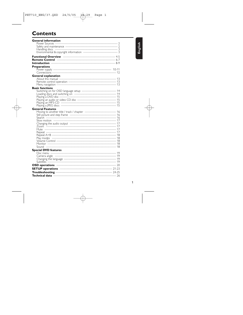 Philips HKGAC450 User Manual | Page 5 / 31