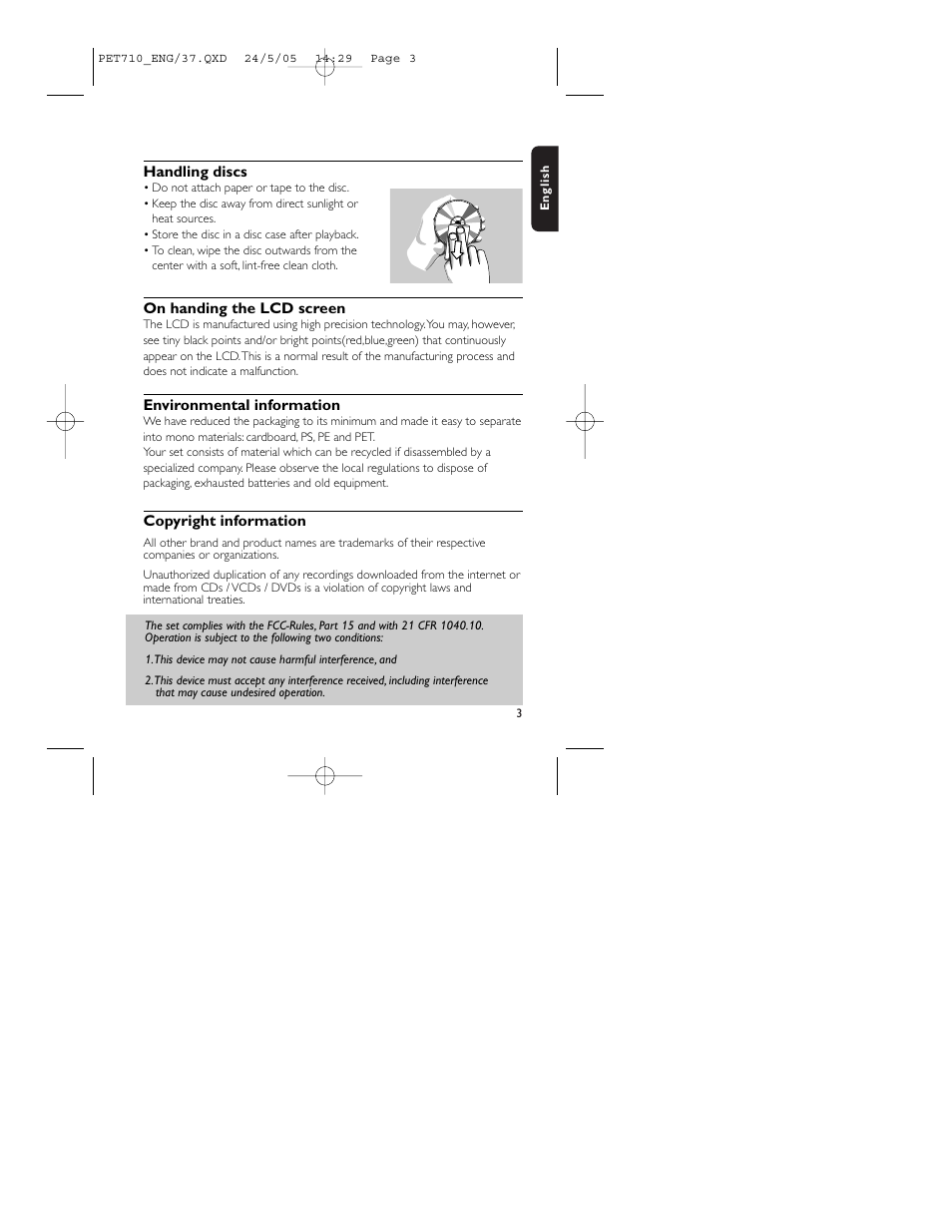 Philips HKGAC450 User Manual | Page 7 / 31