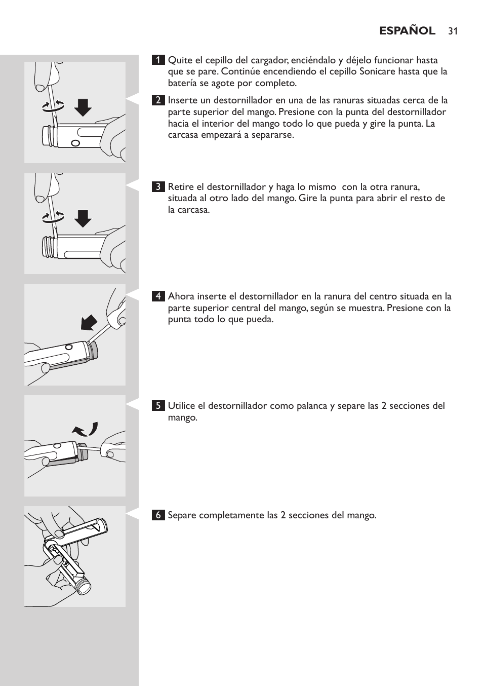 Philips E5000 User Manual | Page 31 / 84