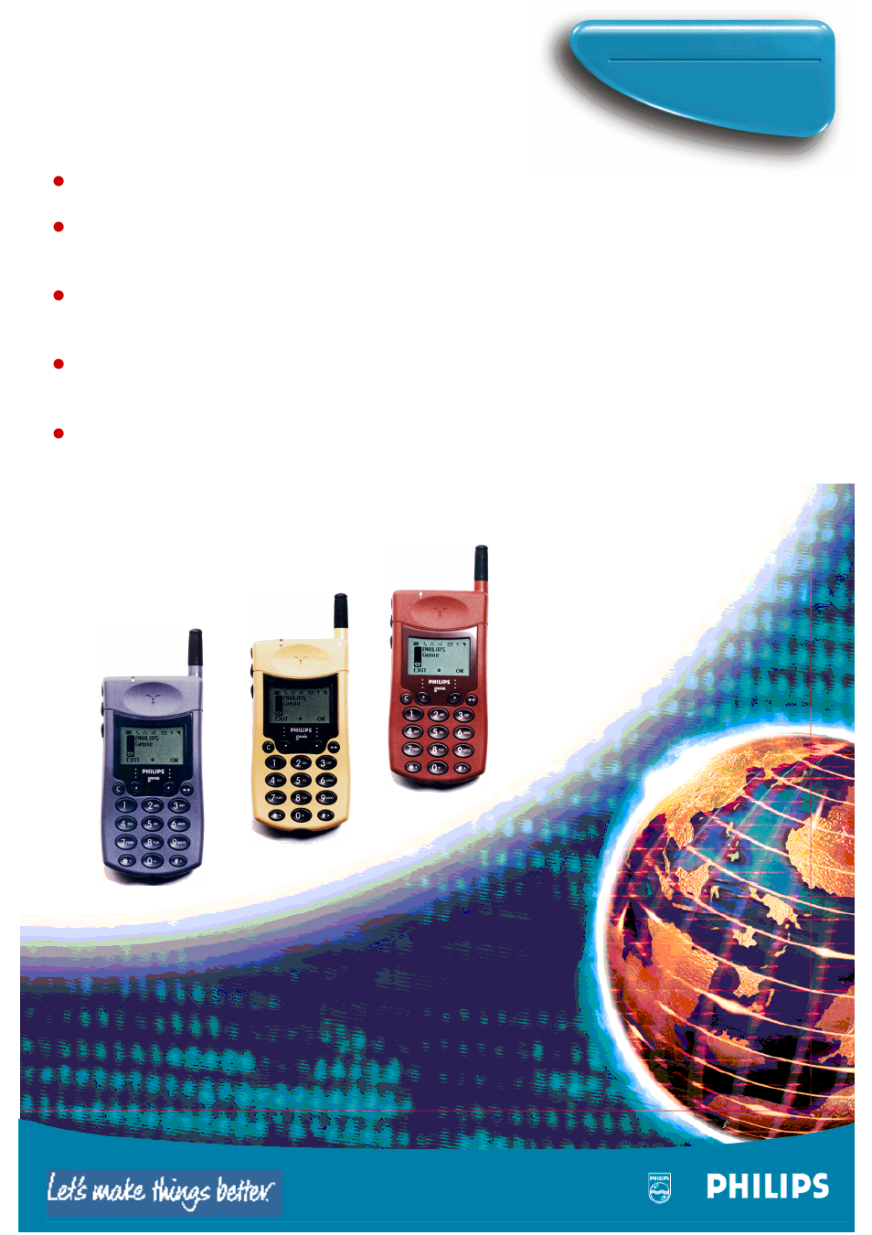 Philips Genie User Manual | 2 pages
