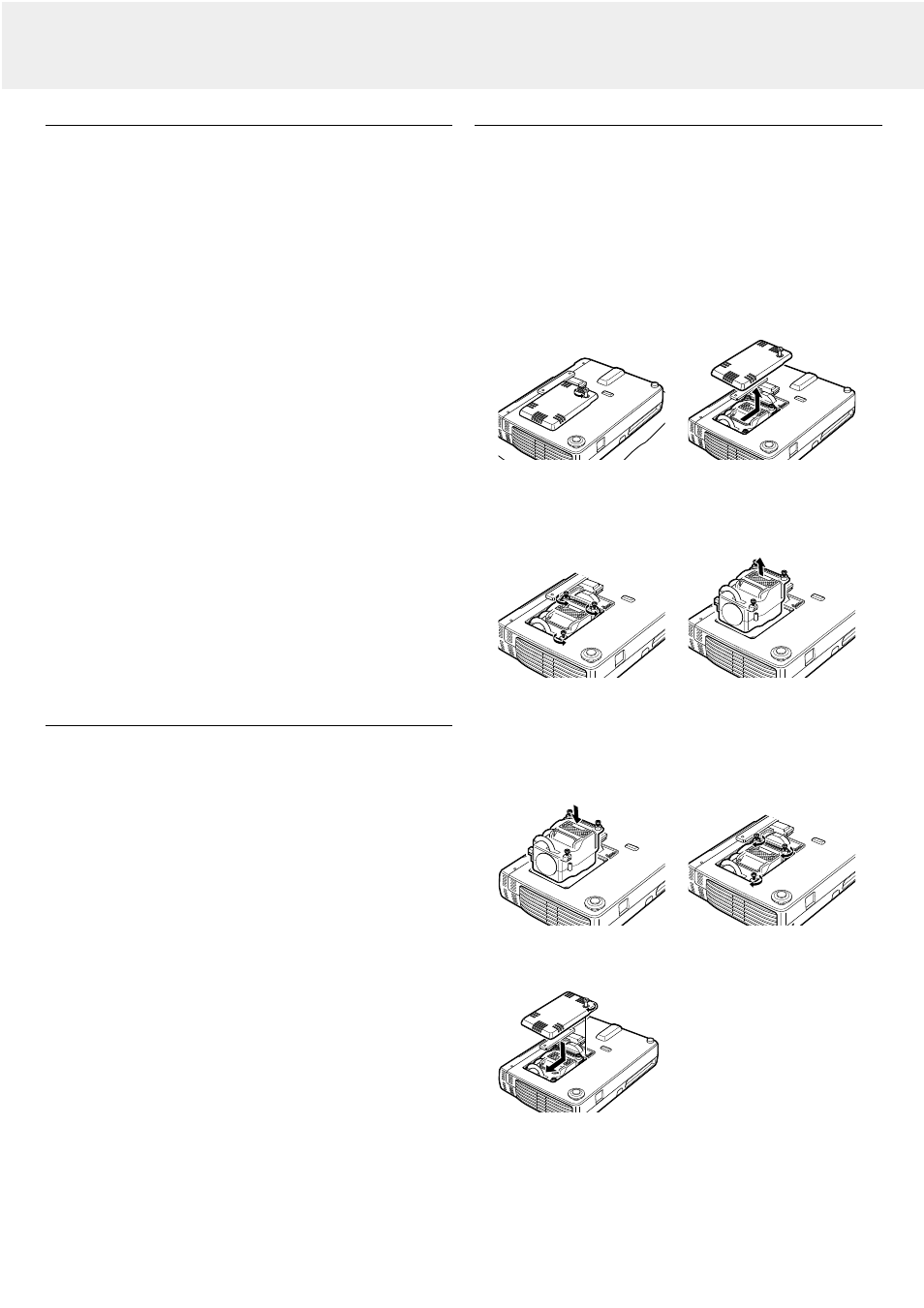 Maintenance, Cleaning, Lamp | Lamp replacement | Philips LC5141 User Manual | Page 22 / 24