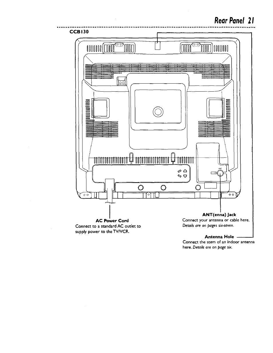 Philips CCB 132AT User Manual | Page 21 / 59