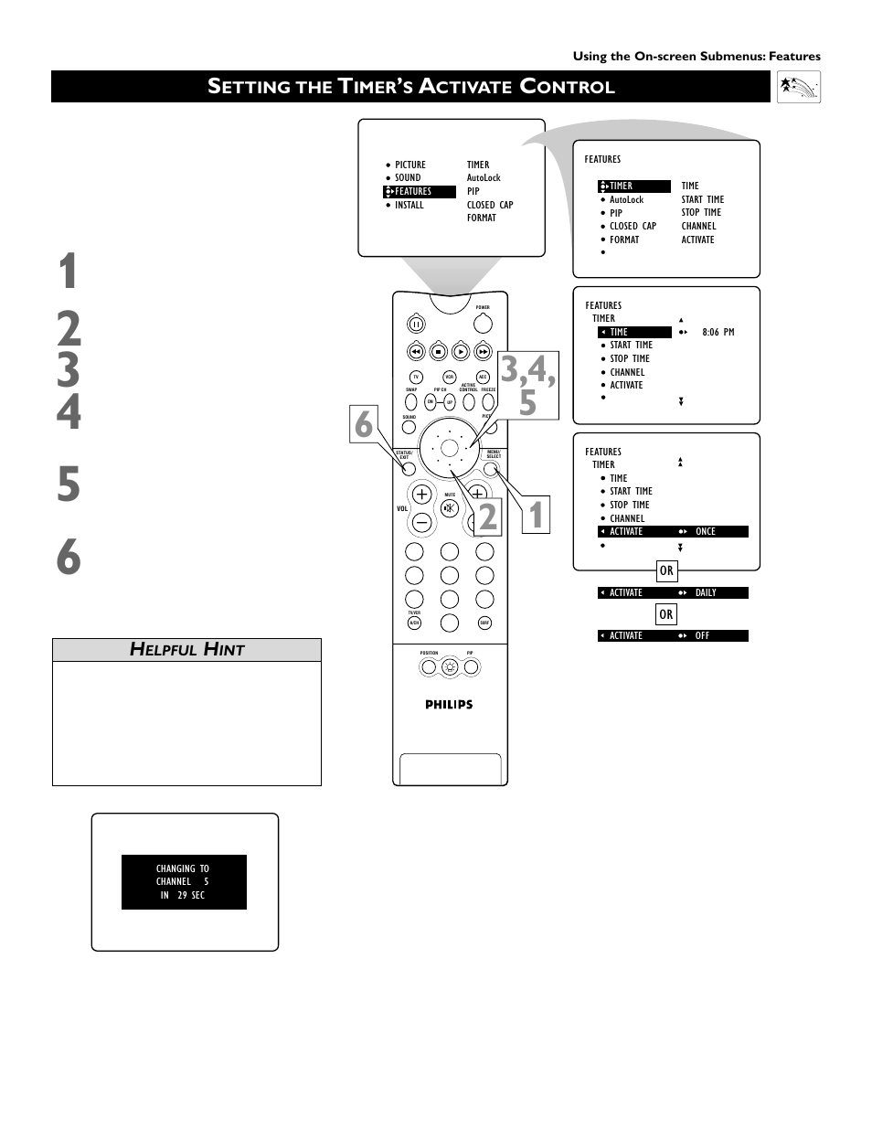 Philips 51PW9363 User Manual | Page 43 / 65