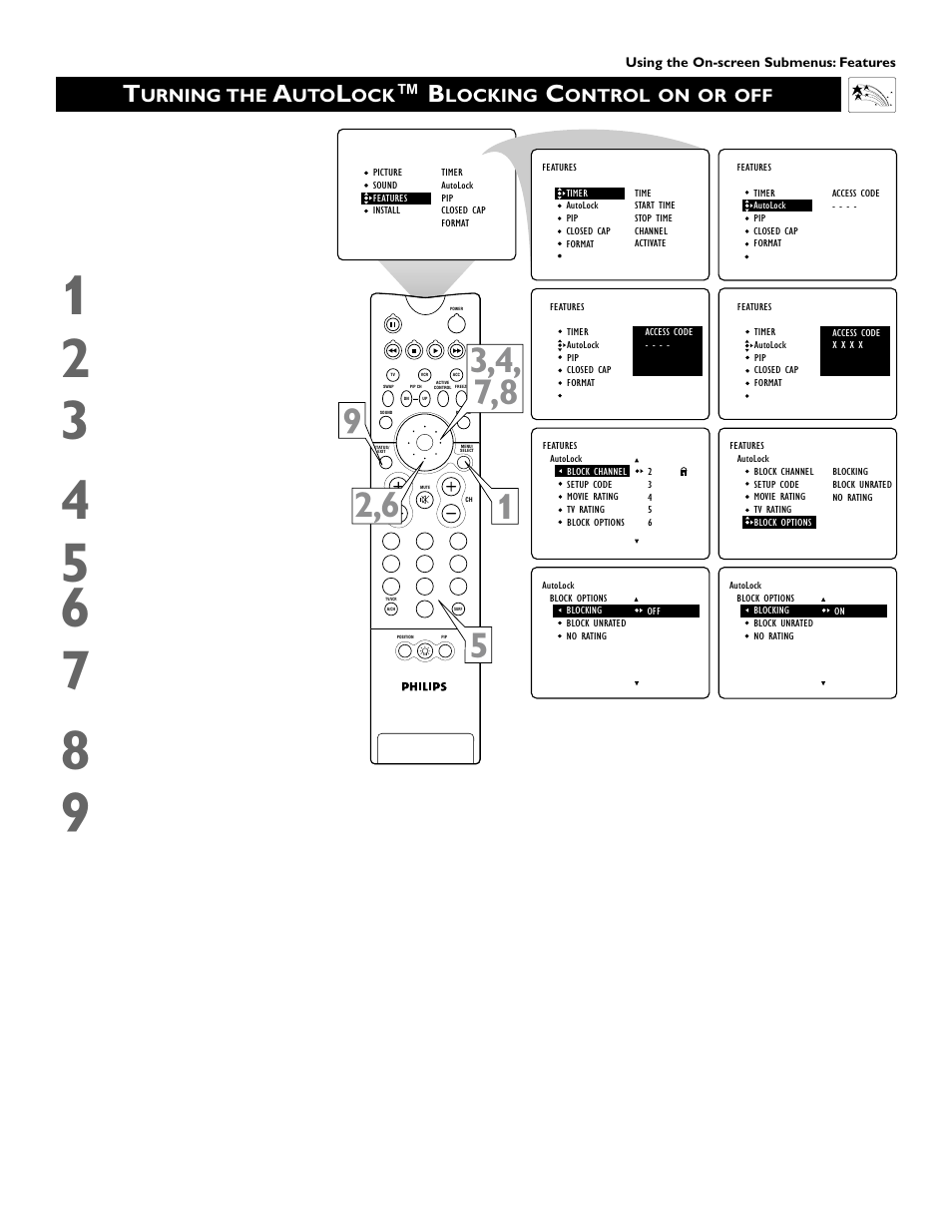 Philips 51PW9363 User Manual | Page 49 / 65