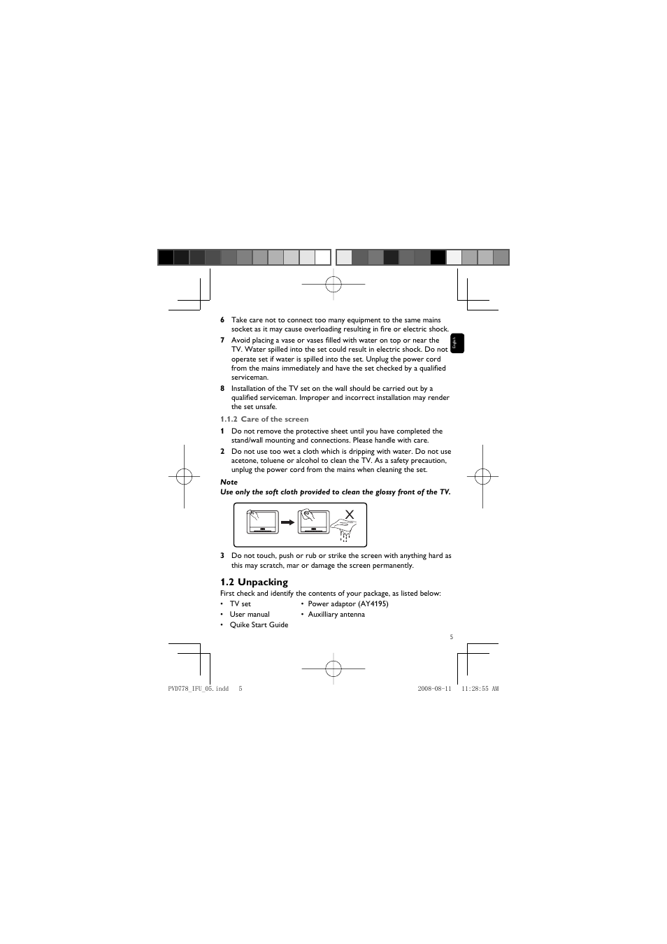 Philips PVD778 User Manual | Page 5 / 20