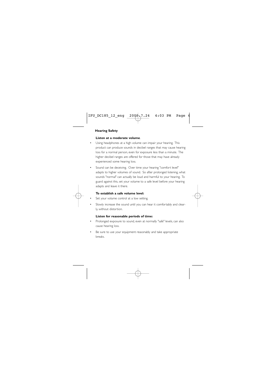 Philips DC185 User Manual | Page 4 / 17