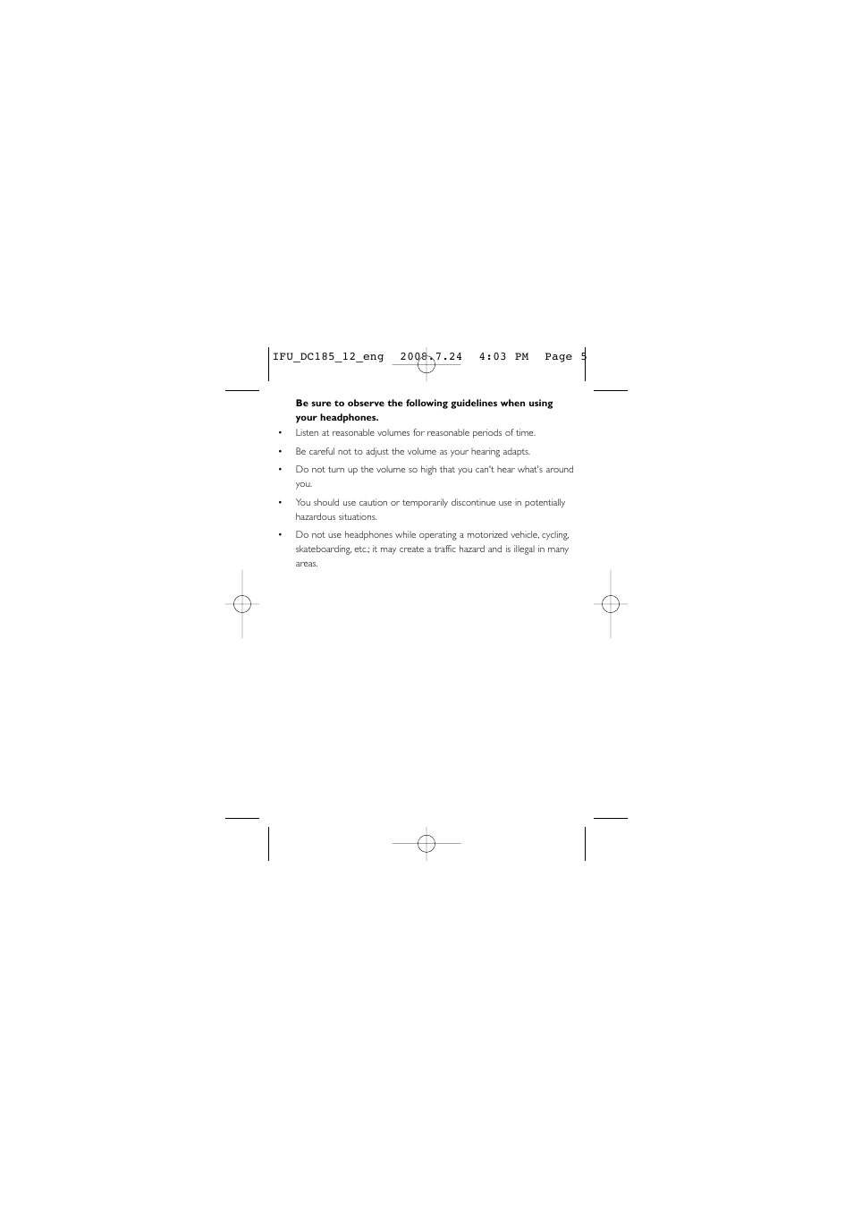 Philips DC185 User Manual | Page 5 / 17