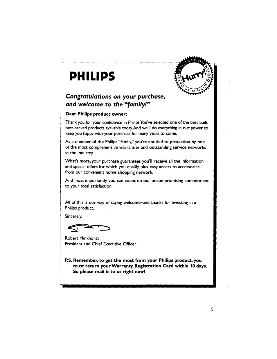 Philips | Philips DSS 370 User Manual | Page 5 / 11