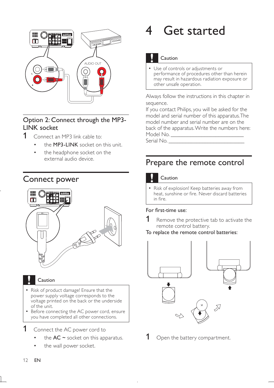 Philips DCD322/12 User Manual | Page 14 / 31