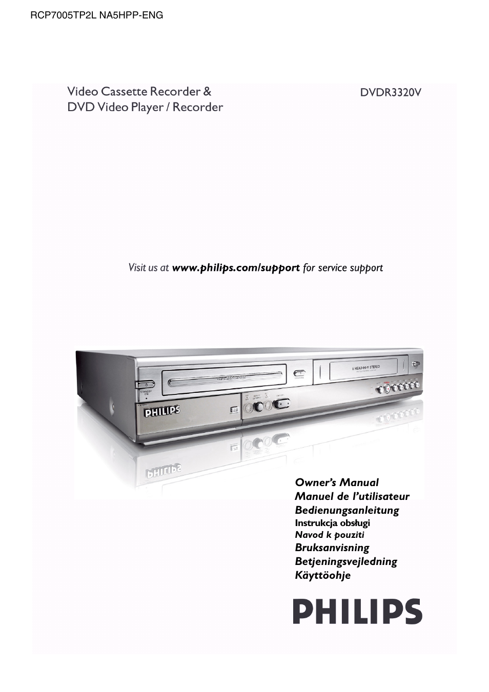 Philips RCP7005TP2L User Manual | 61 pages