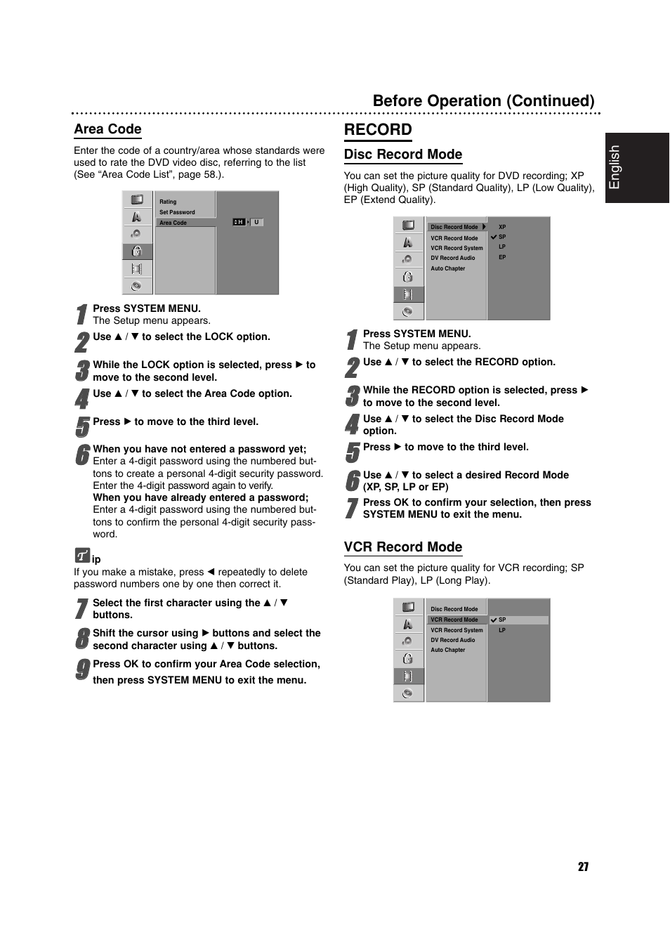 Philips RCP7005TP2L User Manual | Page 27 / 61