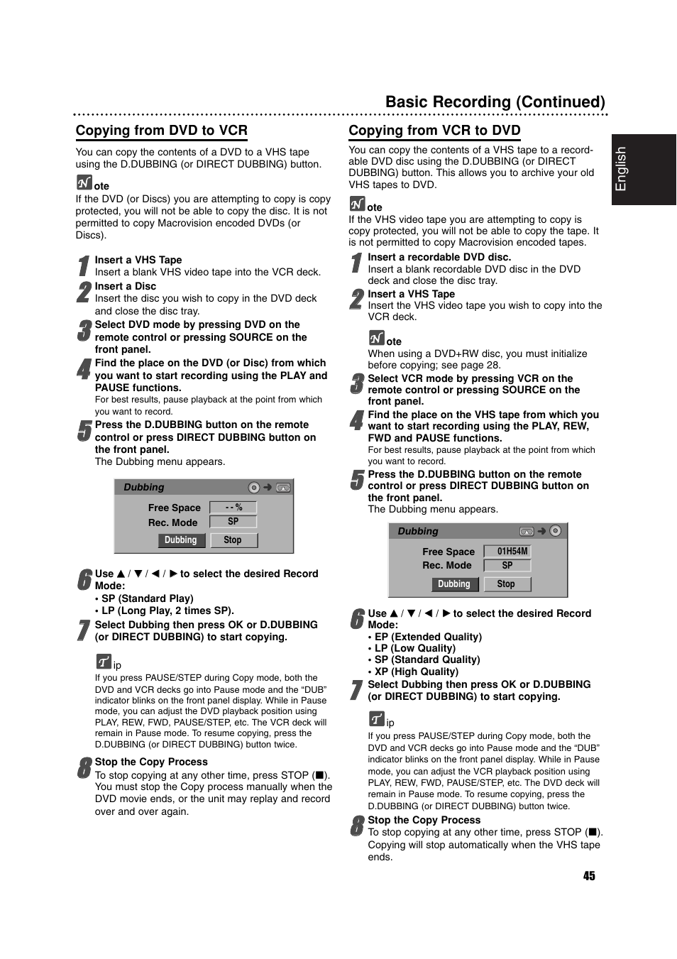 Philips RCP7005TP2L User Manual | Page 45 / 61