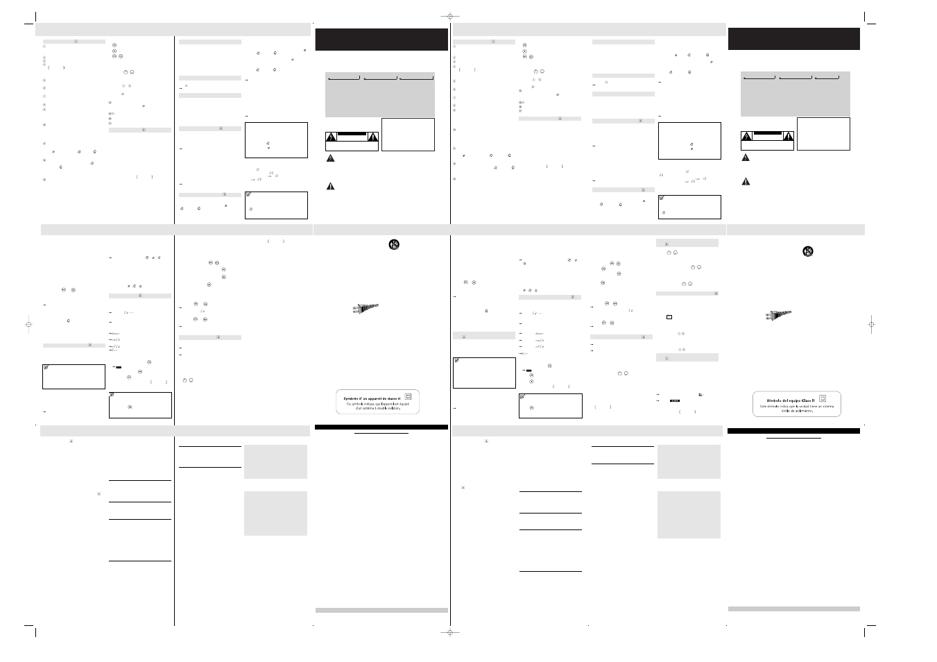 Seguridad, Ssé éc cu urriitte e, Consignes de sécurité importantes | Instrucciones importantes de seguridad | Philips A3980 User Manual | Page 7 / 13