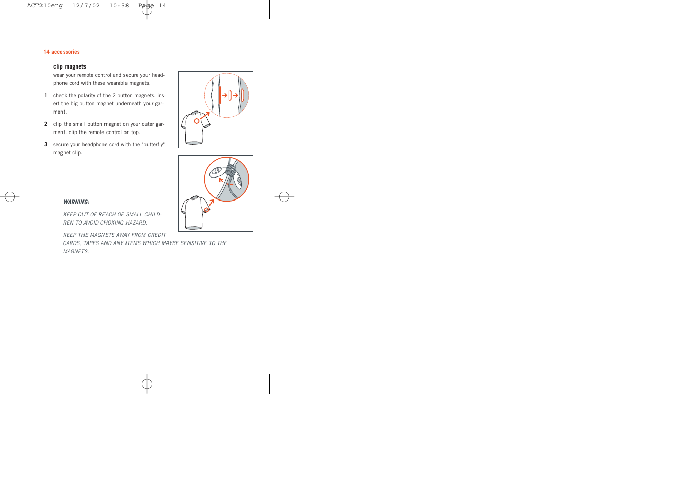 Philips ACT210 User Manual | Page 14 / 29
