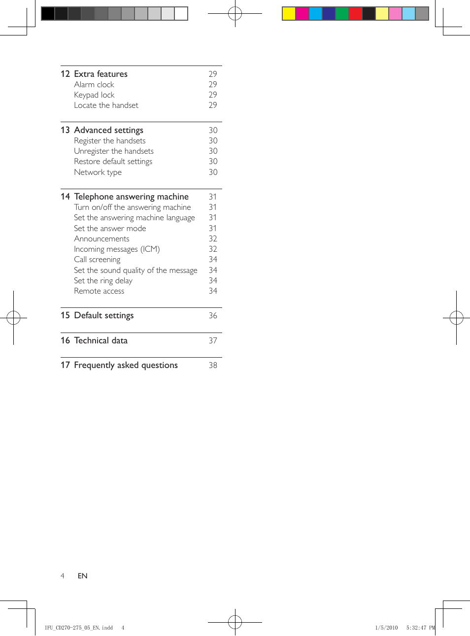 1 important safety instructions | Philips AQ95-56F-1224KR User Manual | Page 4 / 40