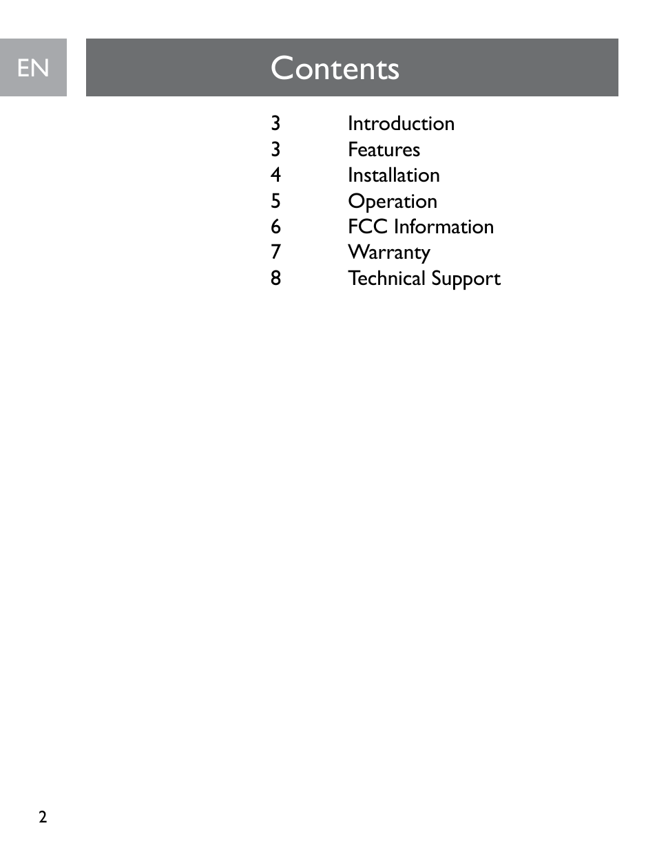 Philips SGP6031BB/27 User Manual | Page 2 / 22