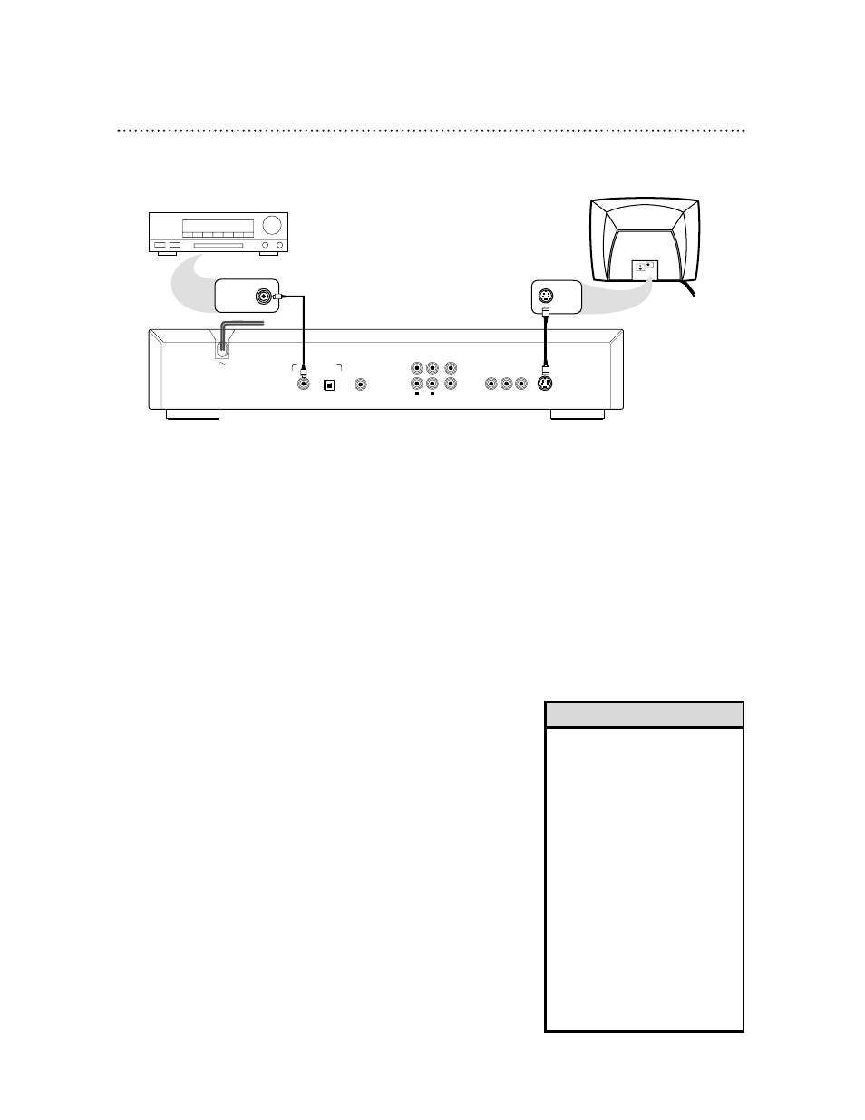 14 hookups (cont’d), Mpeg2, or digital theater system | Philips DVD712 User Manual | Page 14 / 56