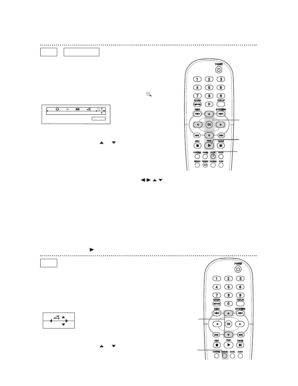 28 zoom, angles | Philips DVD712 User Manual | Page 28 / 56