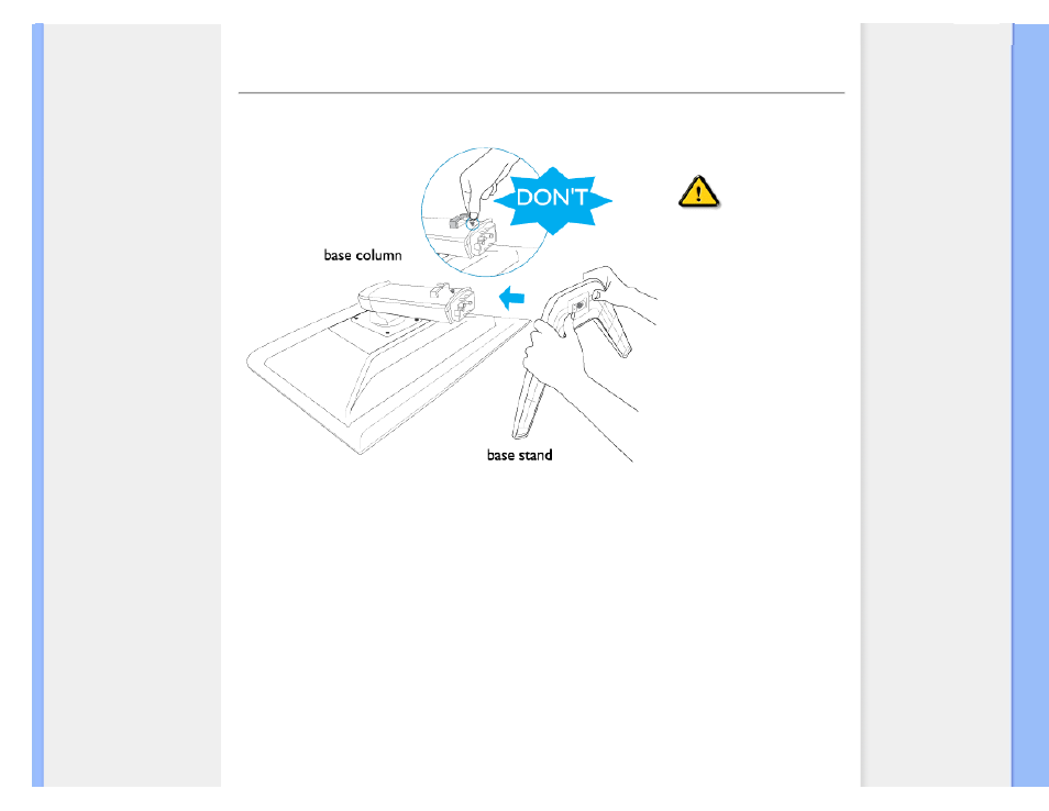 A base | Philips 200XW7 User Manual | Page 59 / 109