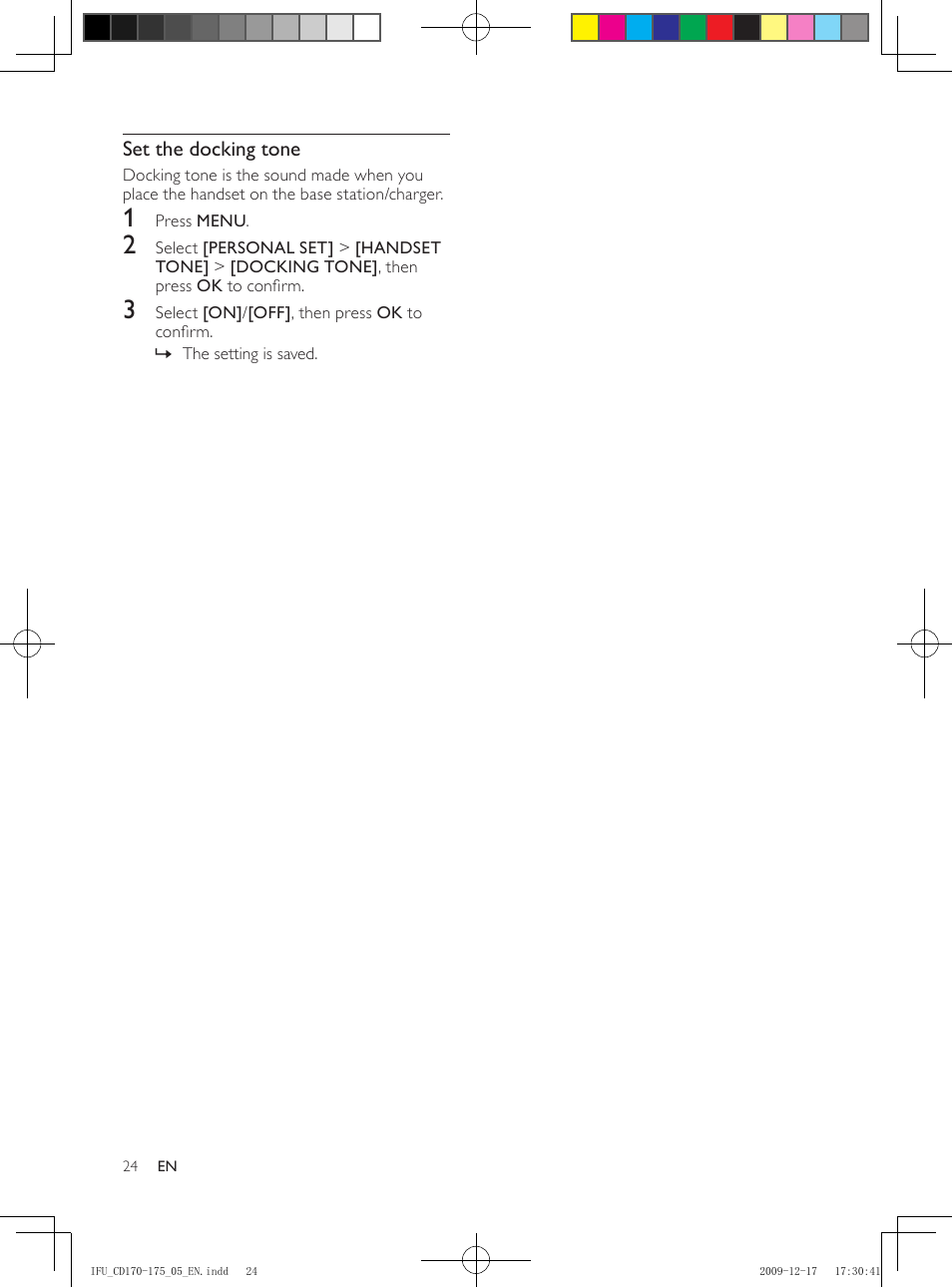 Philips CD175 User Manual | Page 24 / 40