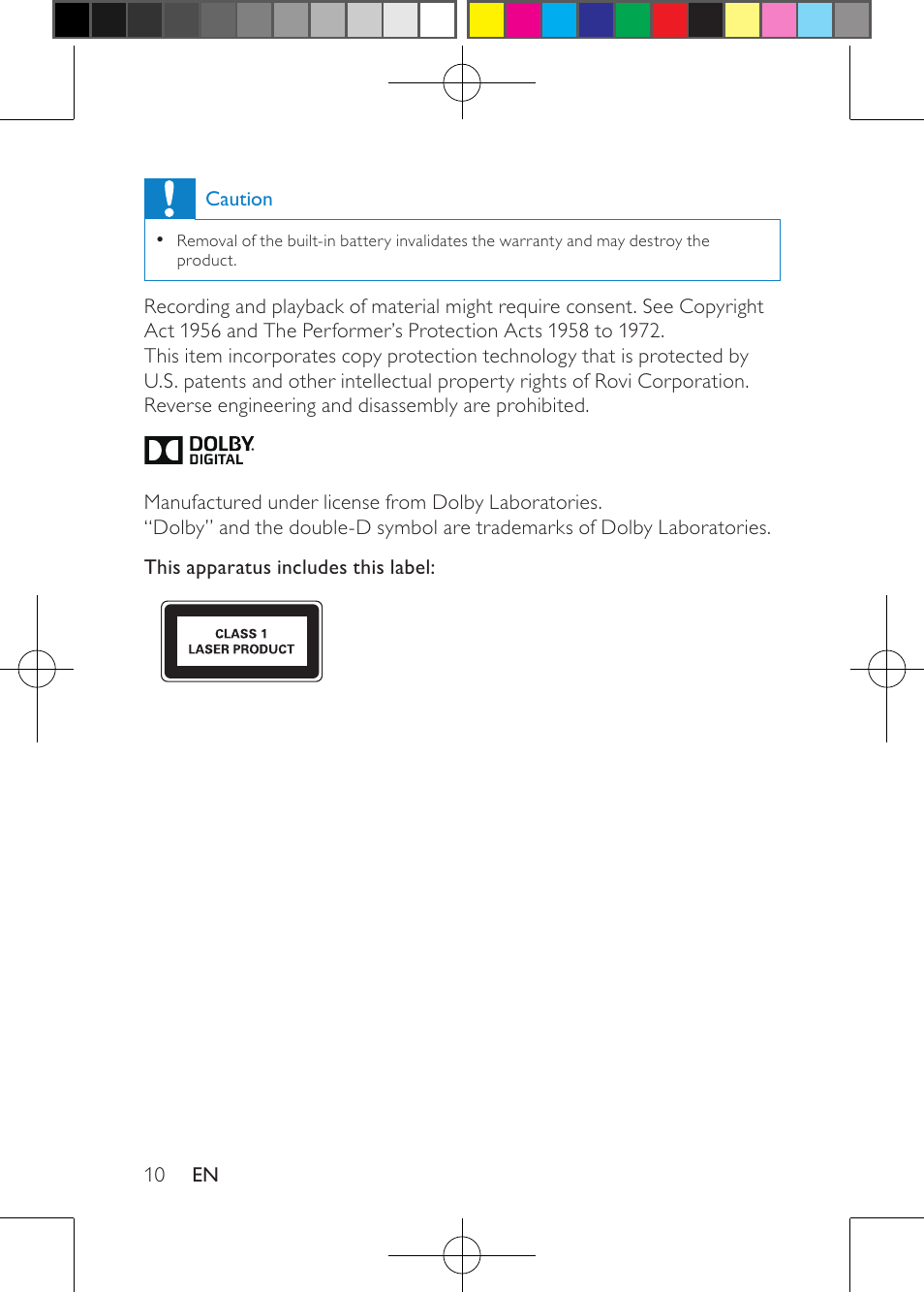 Philips PD7012 User Manual | Page 12 / 26