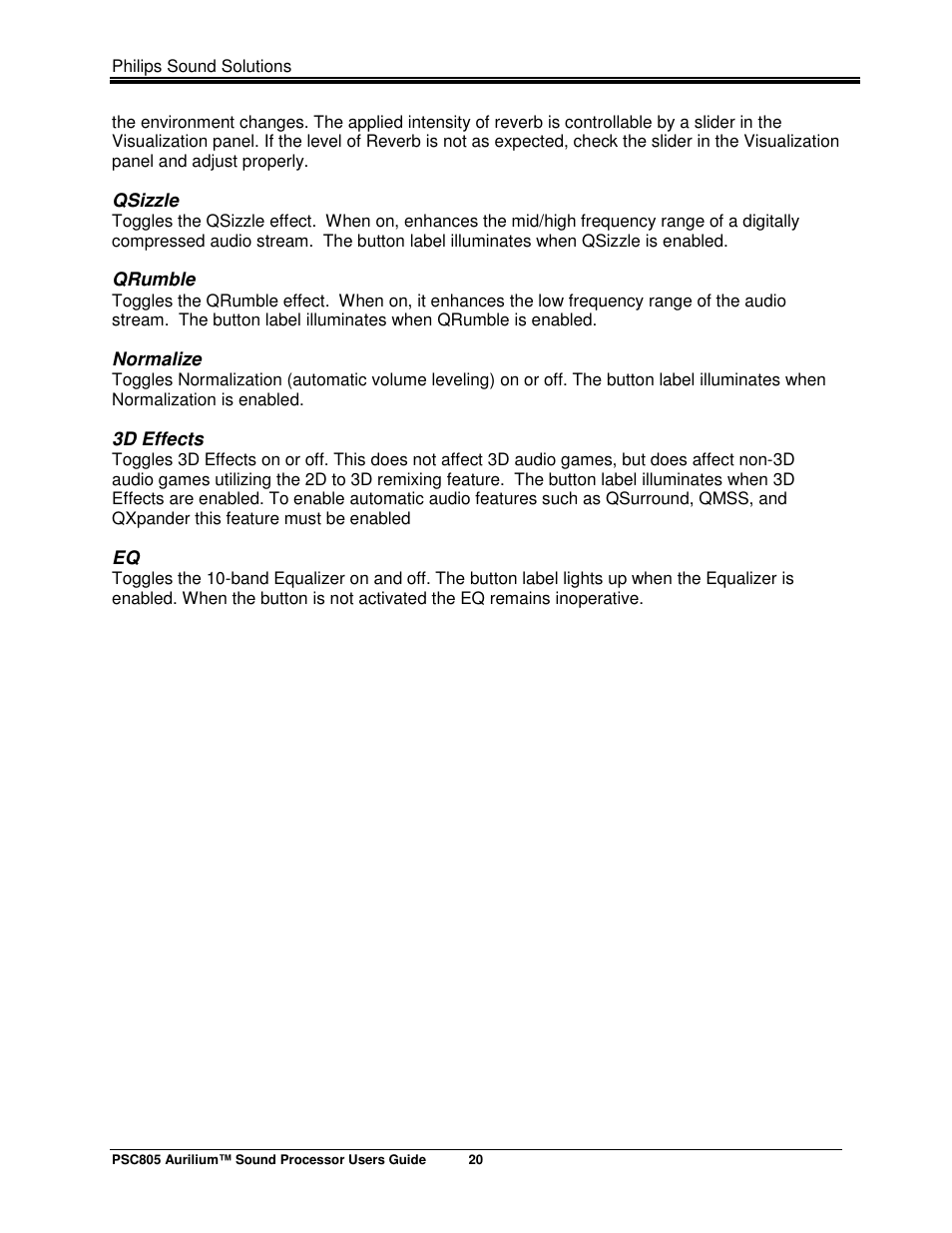 Philips AURILIUM PSC805 User Manual | Page 25 / 46