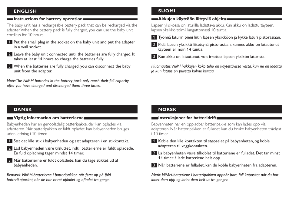 Philips SCD465 User Manual | Page 2 / 2