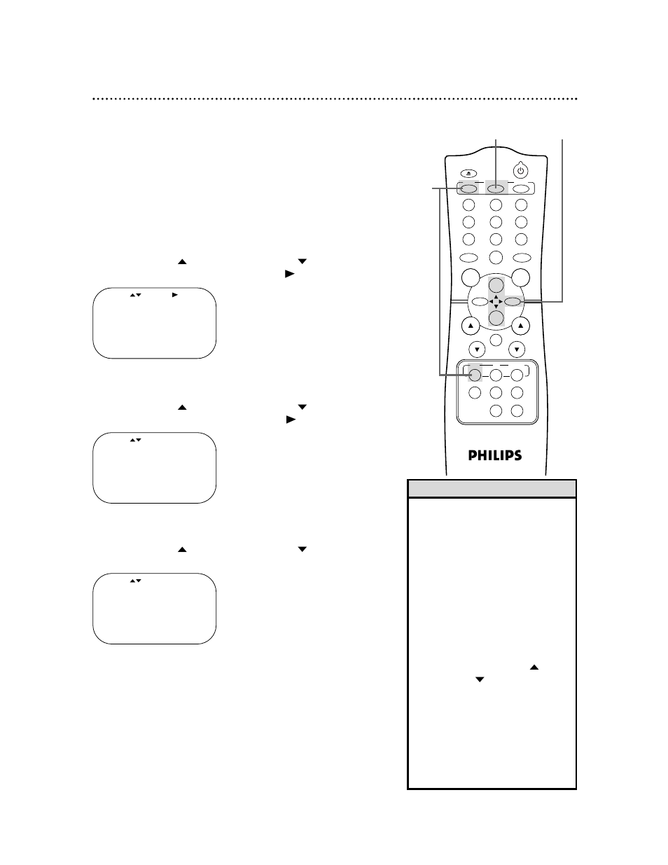 Helpful hints | Philips VR423CAT User Manual | Page 45 / 53