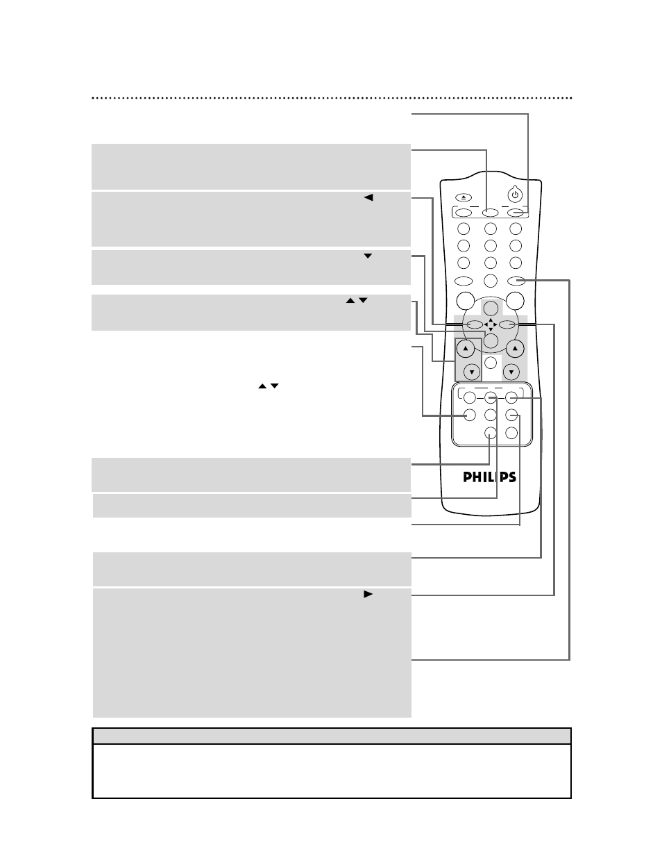 Remote control buttons (cont’d) 21, Helpful hints | Philips VR420CAT User Manual | Page 21 / 48