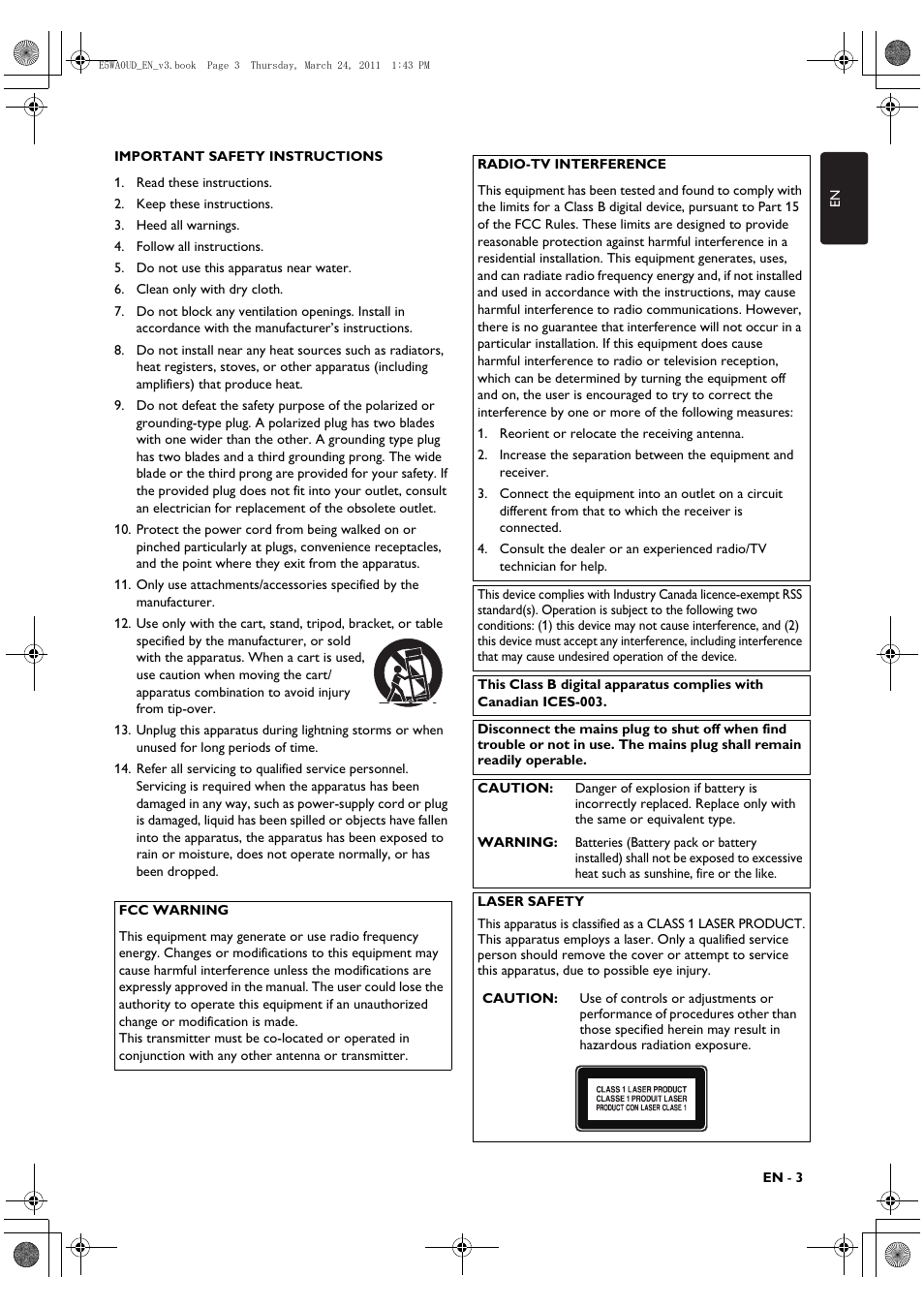 Philips BDP5506/F7 User Manual | Page 3 / 68