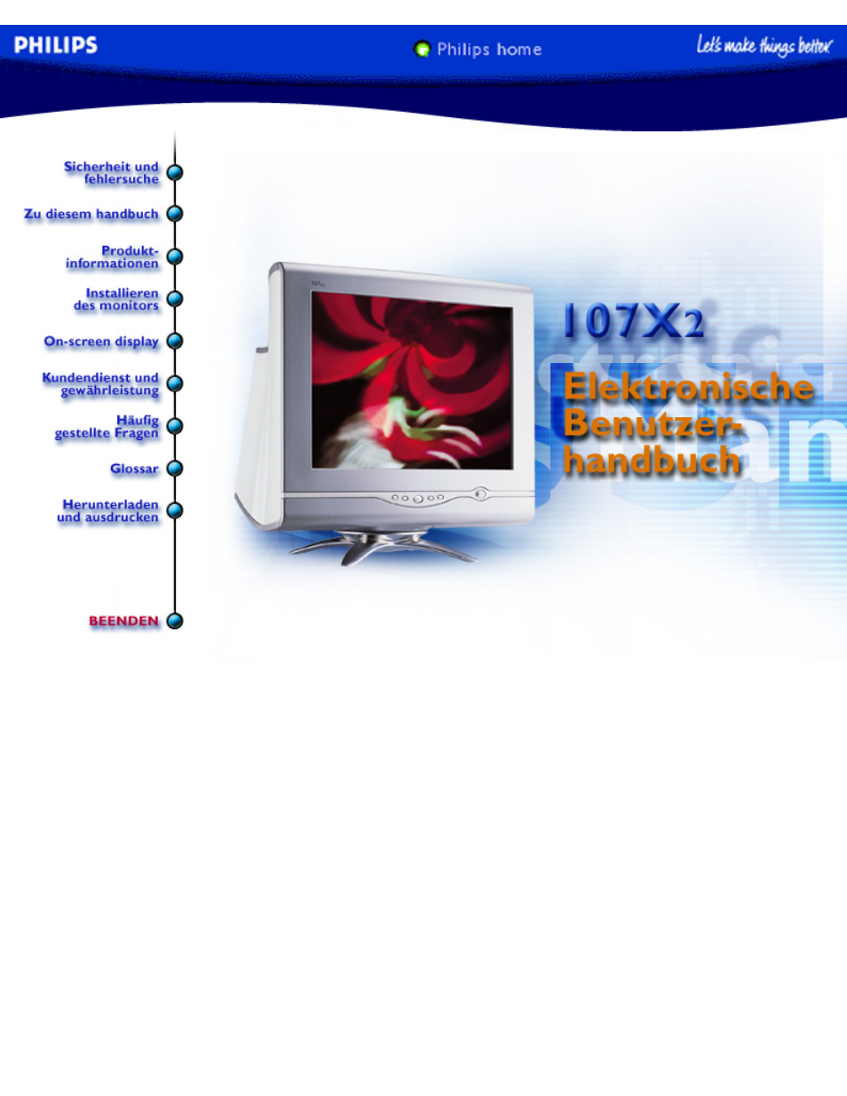 Philips 107X2 User Manual | 145 pages