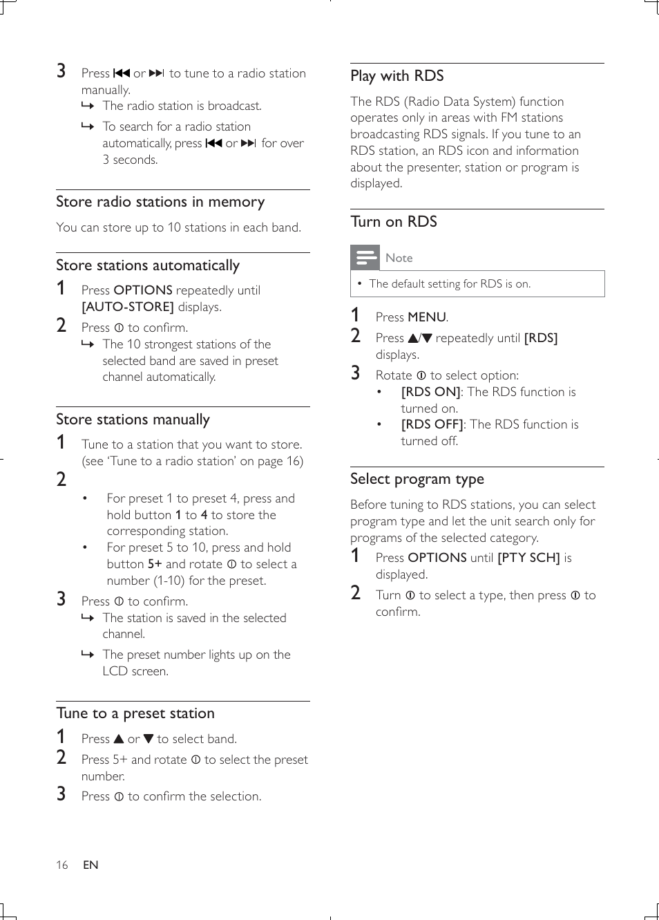 Philips CEM2000B User Manual | Page 15 / 28