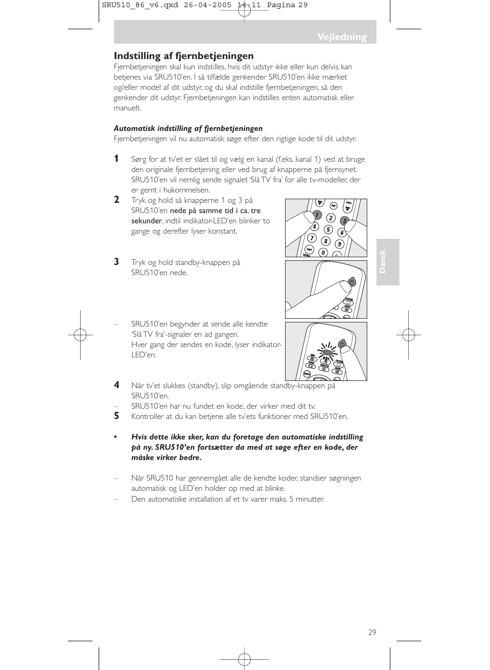 Philips SRU 510/86 User Manual | Page 29 / 60